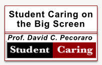Student Caring on the big screen
